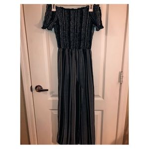 Patterned Long Romper/Jumpsuit.